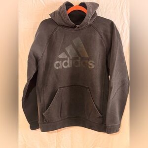 Adidas Charcoal Hoodie Men Small